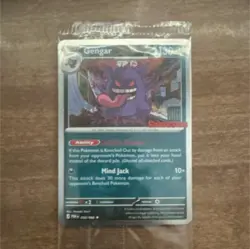 Pokemon Gengar GameStop Promo Regular 050/088 Ghost 130HP English TCG Card - Image 1