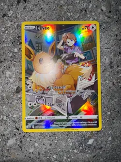 Pokemon TCG Cards Eevee TG11/TG30 Brilliant Stars Full Art Trainer Gallery NM-M - Image 3