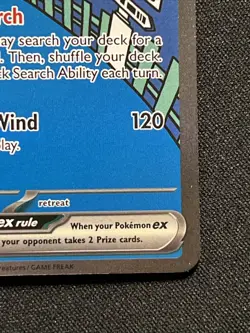 Pidgeot ex 225/197 SV03: Obsidian Flames Special Illustration Rare Pokemon Card - Image 3