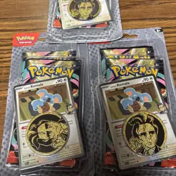 3x Pokemon TCG Ascended Hero’s 2-Pack Blister Card Larry’s Komala Promo NEW - Image 3