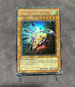 Yu-Gi-Oh! ULTRA RARE HOLO CARD SPELL CANCELLER MFC-020 VINTAGE PRINT - Image 1