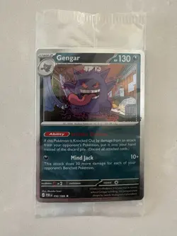 Gengar #050/088 - EB Games Promo - English SEALED Pokemon TCG Promo Card - Image 1