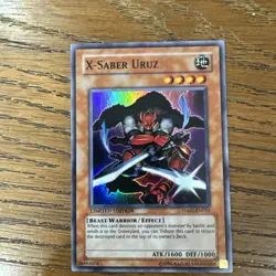 X-Saber Uruz - HA01-EN012 - Super Rare - Limited Near Mint Yugioh Card - Image 1