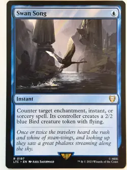 MTG Swan Song Normal NM LTC R 197 - Image 1
