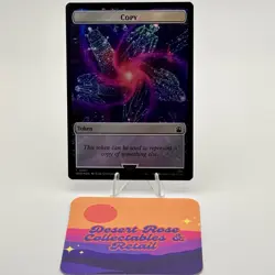 MTG Copy Treasure 0001/0029 Double Sided Token Foil Doctor Who WHO - Image 1