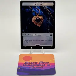 MTG Copy Treasure 0001/0029 Double Sided Token Foil Doctor Who WHO - Image 2