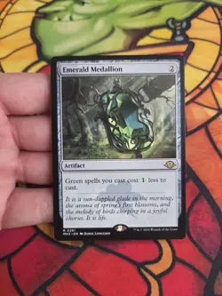 Emerald Medallion Modern Horizons 3 MTG NM - Image 1
