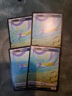 4x Shapeshifter/Copy Token, Lorwyn Eclipsed Tokens, MTG, 4 pack, Magic - Image 2