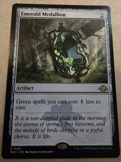 Emerald Medallion - Modern Horizons 3 Regular - Mtg - Image 1