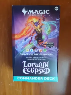MTG Lorwyn Eclipsed Commander Deck Dance Of The Elements New Factory Sealed - Image 1