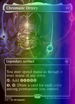 MTG Chromatic Orrery (107/401) The Lost Caverns of Ixalan Commander LP FOIL - Image 1