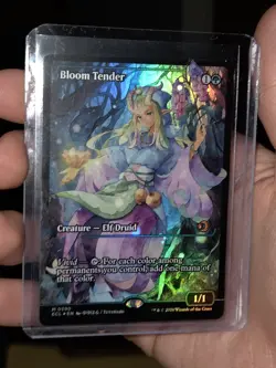 Bloom Tender #0390 (Showcase) Lorwyn Eclipsed Foil - Image 2