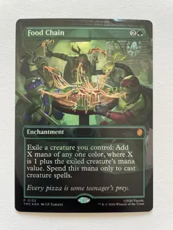 MTG Food Chain BORDERLESS FOIL 0133 TMC - Image 1