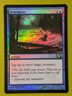 FOIL Downpour x1 Magic 2013 M13 1x Magic the Gathering MTG - Image 1
