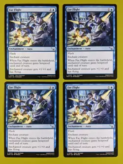 Fae Flight x4 Ravnica: Murders at Karlov Manor 4x MTG Magic the Gathering - Image 1