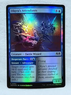 Obyra's Attendants 0063 Foil Wilds of Eldraine Magic: The Gathering - Image 1