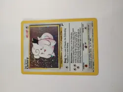 Pokemon TCG Clefairy Base Set 2 6/130 Holo Unlimited Holo Rare - Image 2