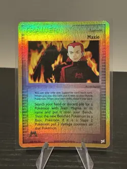 Maxie 73/95 EX Team Magma Vs Team Aqua Reverse Holo Pokemon - Image 1