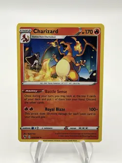 Pokemon TCG Charizard 025/185 Swsh04: Vivid Voltage Regular Rare VLP - Image 1