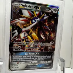 2017 Pokemon Sun & Moon Base - Solgaleo GX #89/149 - PSA 9 MINT - Image 4