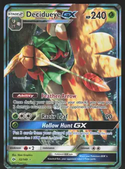 Decidueye GX 12/149 Ultra Rare Pokemon TCG SM Base Set MP - Image 1