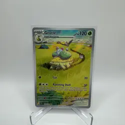 Pokemon TCG Grotle 164/162 S&V Temporal Forces Illustration Rare - NM - Image 1