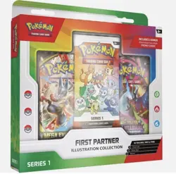 Pokemon TCG First Partner Illustration Collection: Series 1 | Brand New & Sealed - Image 1