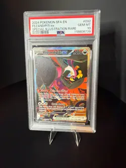 Pokemon Fezandipiti 092/064 Shrouded Fable Special Illustration PSA 10 #18747 MA - Image 1
