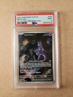 Mewtwo 052 UPC Promo PSA 9 - 2025 Pokemon 151 - Image 1