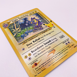 Pokemon TCG Light Toxtricity SWSH137 Cosmos Holo Celebrations Promo - Image 3