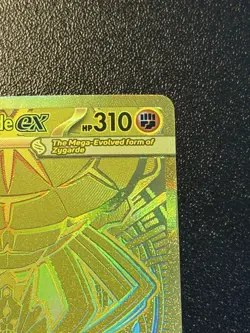 Pokemon Mega Zygarde ex Gold Hyper Rare 124/088 Perfect Order READY TO SHIP - Image 3