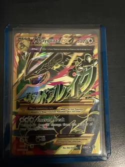 Pokemon M Rayquaza EX Full Art Ultra Rare Holo XY Ancient Origins 220 HP 98/98 - Image 1