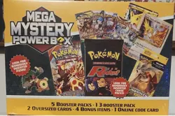 NEW! POKEMON 2025 MEGA MYSTERY POWER BOX MEIJER EXCLUSIVE - SEALED - Image 1