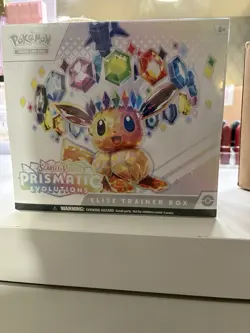 Pokemon TCG Scarlet & Violet Prismatic Evolutions Elite Trainer Box ETB Sealed - Image 1