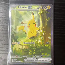 Pokemon 276/217 Ascended Heroes Pikachu RARE 🤩 PACK FRESH NEAR MINT 🤩 - Image 1