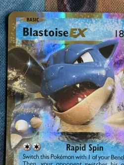 BLASTOISE EX #21/108 XY EVOLUTIONS ULTRA RARE HOLO POKEMON 2016 NM / LP - Image 2