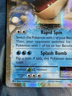 BLASTOISE EX #21/108 XY EVOLUTIONS ULTRA RARE HOLO POKEMON 2016 NM / LP - Image 3