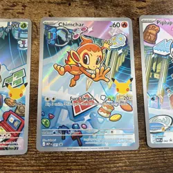 Pokemon First Partner Illustration Collection Series 1 Promos 40 41 42 Gen 4 - Image 3