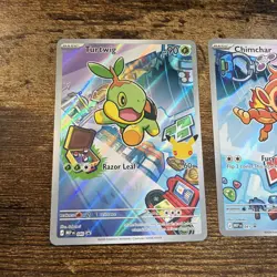 Pokemon First Partner Illustration Collection Series 1 Promos 40 41 42 Gen 4 - Image 4