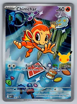 Chimchar - 041 041 Holo P ME: Mega Evolution Promo Pokemon NM - Image 1