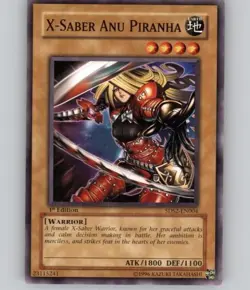 X-Saber Anu Piranha (5DS2-EN004) Starter Deck: Yu-Gi-Oh! 5D's 2009 - Image 1