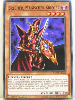Yu-Gi-Oh - 1x #A010 Brecher, Magischer Krieger - LEDD - Legendary Dragon Decks 3 - Image 1