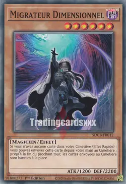 Yu-Gi-Oh! Migrateur Dimensionnel : C SDCB-FR012 - Image 1