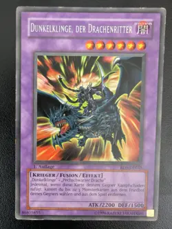 Dunkelklinge, der Drachenritter RDS-DE035 Rare Deutsch VG YUGIOH - Image 1