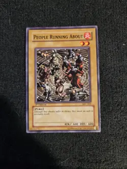 People Running About MFC-001 Common 1st Edition LP Yugioh - Image 1