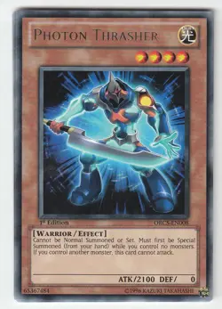YU-GI-OH Photon Thrasher Rare englisch ORCS-EN008 Photonen drescher - Image 1