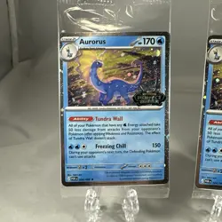1x Pokemon Aurorus Perfect Order Promo Holo Card 024/088 Stage 2 TCG SEALED - Image 1