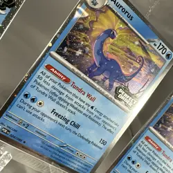 1x Pokemon Aurorus Perfect Order Promo Holo Card 024/088 Stage 2 TCG SEALED - Image 3