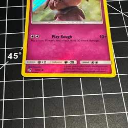 Snubbull Pokemon Dectective Pikachu Card 15/18 Holo TCG NM Raw 2019 English - Image 4
