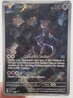 Pokemon Mewtwo SV Black Star Promos SVP 052 Promo Holo Card 2023 - Image 1